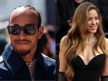 Lewis Hamilton se enoja y prohibe el acceso de Shakira a una de sus carreras de la F1