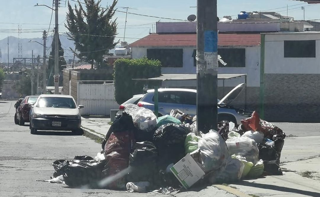 Recolección de basura en Pachuca, Hidalgo. Foto: Especial
