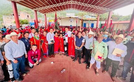 Desde región triqui de Oaxaca, Salomón Jara anuncia nueva etapa de atención “desde el territorio”