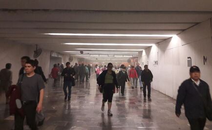 Reportan humo en Metro Hidalgo; STC atiende tren