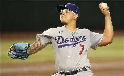 Julio Urías receta cinco ponches y consigue su primer triunfo del 2020