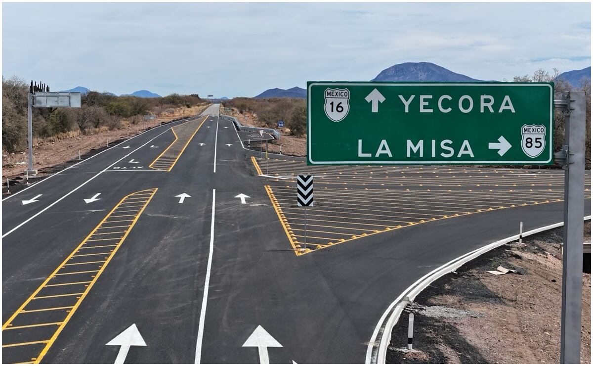 El Gobernador Alfonso Durazo dijo que la ampliación y modernización de esta carretera impulsará el turismo y la economía de la región. Foto: Gobierno de Sonora