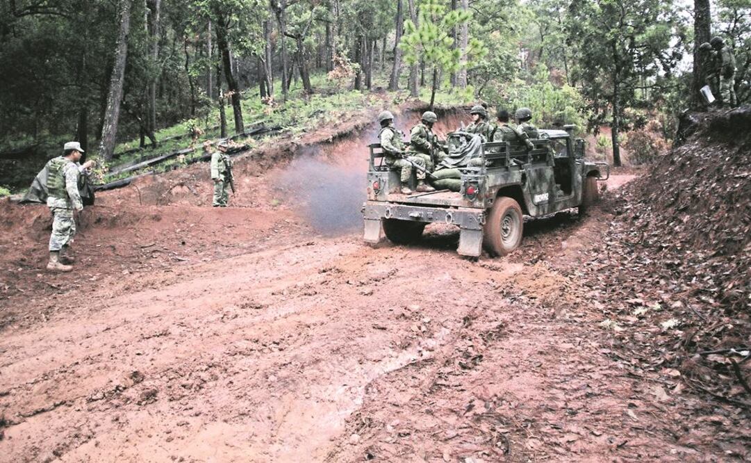 El despliegue de las Fuerzas Armadas se ha registrado en el país durante los últimos 12 años . Foto: Archivo/EL UNIVERSAL
