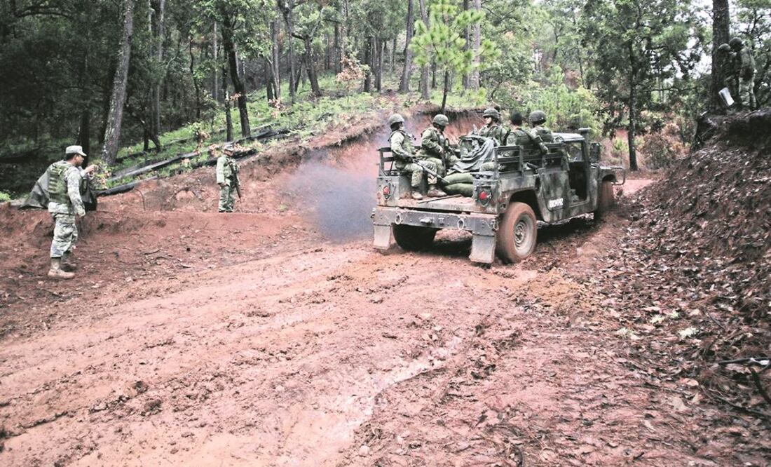 El despliegue de las Fuerzas Armadas se ha registrado en el país durante los últimos 12 años . Foto: Archivo/EL UNIVERSAL