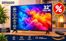 Amazon México rebaja pantalla Cuory Full HD de 32 pulgadas en menos de 2 mil pesos; aprovecha el descuento del 14%