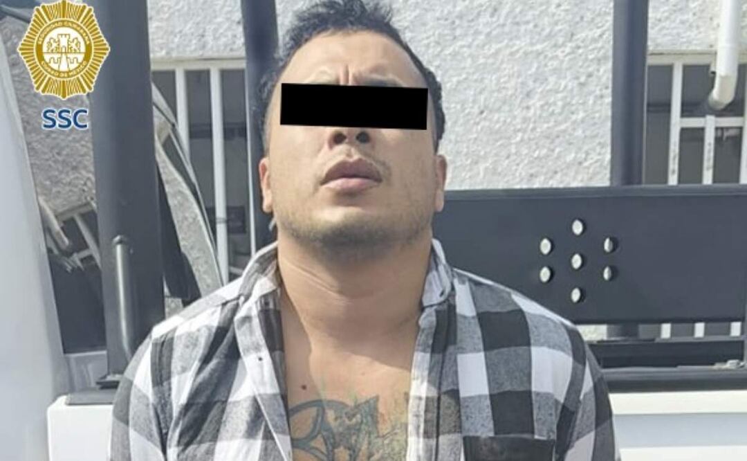 Detenido por asesinato de hombre en Iztapalapa tras intentar comprar un vehículo anunciado por redes sociales (22/07/2025). Foto: Especial