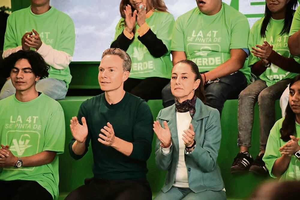 México tendrá a una mujer de corazón verde como su primera presidenta, dijo Manuel Velasco. Foto: Especial