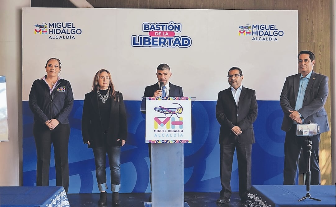 En conferencia, Mauricio Tabe pido al Gobierno capitalino que dote a la alcaldía de mayores instrumentos para garantizar el servicio de limpieza. (25/02/2025) Foto: Especial