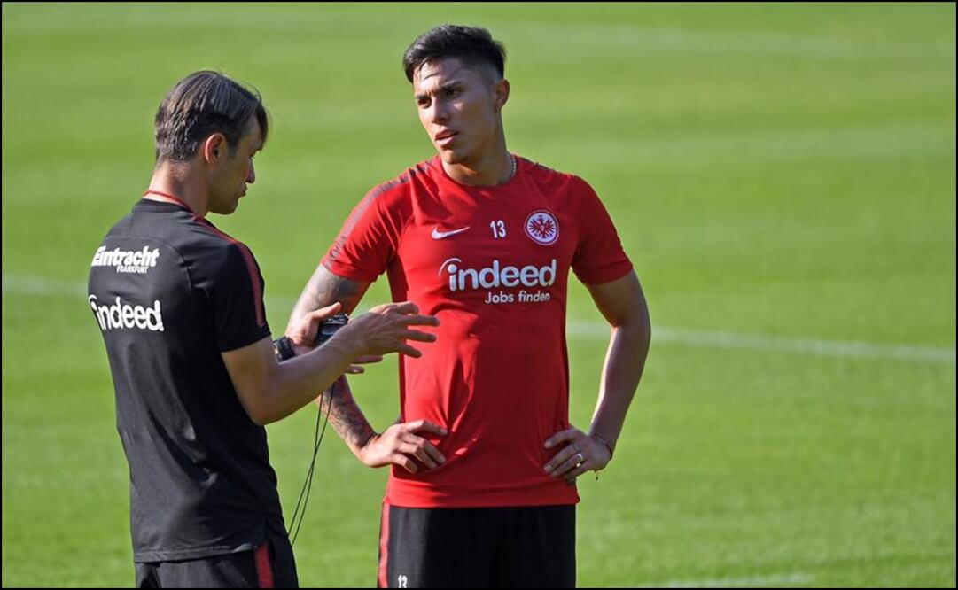 Foto: Facebook Csalcedojr. El 'Titan' con el estratega croata Niko Kovac.