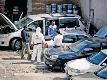 Policía capitalina asegura 7 inmuebles relacionados al robo de autos