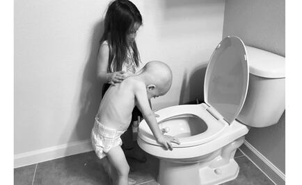 La historia detrás de la foto de Beckett: el niño que lucha contra el cáncer en EU