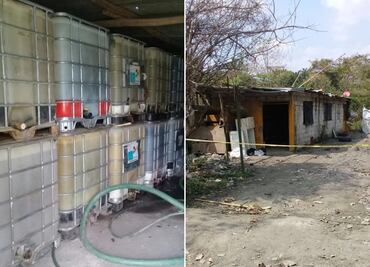 Aseguran 16 mil litros de combustible presuntamente robado en Veracruz