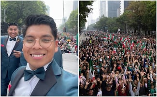 La Sonora Santanera celebra con música y baile la ola más grande del mundo en CDMX