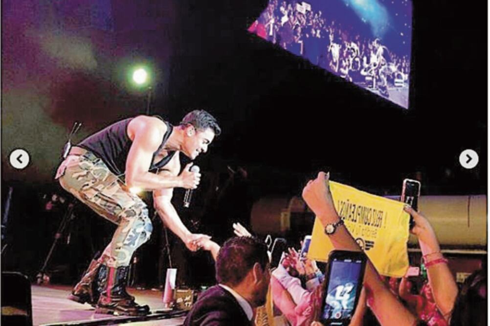 Saludó a sus fans, quienes le cantaron “Las mañanitas”. Foto: Auditorio Nacional.