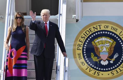 Donald Trump llega a Hamburgo para cumbre del G20