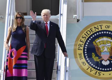 Donald Trump llega a Hamburgo para cumbre del G20