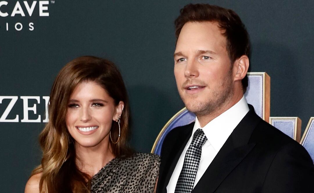 Katherine Schwarzenegger y Chris Pratt. Foto: EFE