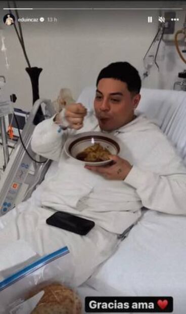 Eduin Caz rompe el silencio sobre su salud; revela que terminará el 2022 en el quirófano