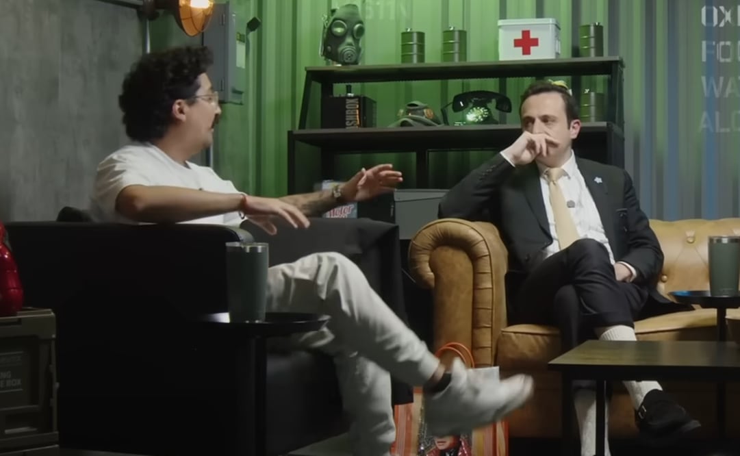 Ricardo O'Farrill y Mau Nieto se reencuentran en entrevista tras brote psicótico; esto se dijeron. Foto: "El Búnker"