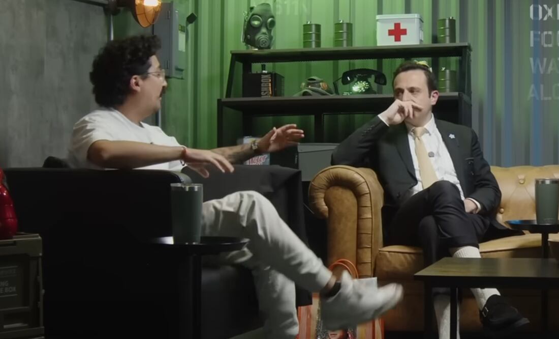 Ricardo O'Farrill y Mau Nieto se reencuentran en entrevista tras brote psicótico; esto se dijeron. Foto: "El Búnker"