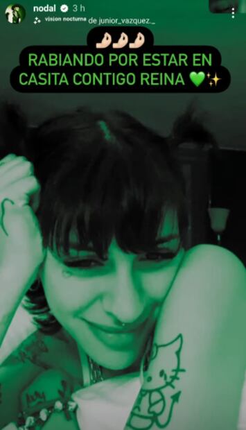 ¿Christian Nodal prepara dueto con Cazzu? La pista que daría el cantante