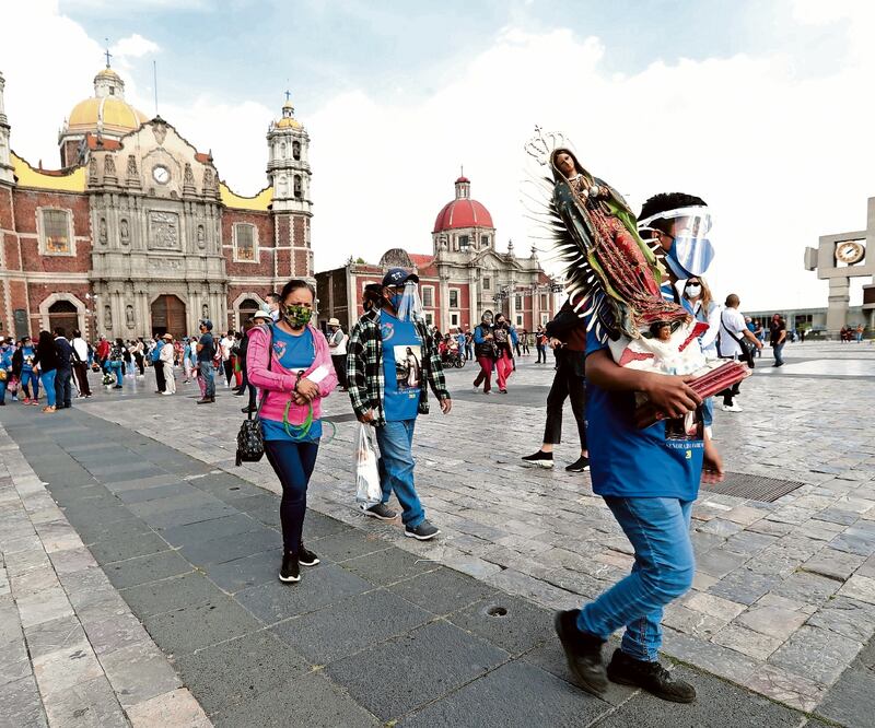 Hasta el 6 de diciembre, habían visitado la Basílica de Guadalupe más de 39 mil 200 personas. JUAN BOITES. EL UNIVERSAL