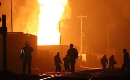 Deja un muerto y siete heridos explosión de ducto de gas en Puebla