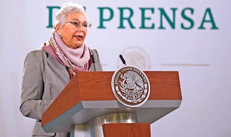 Olga Sánchez defiende a Gertz tras críticas de senadores de EU; les manda carta