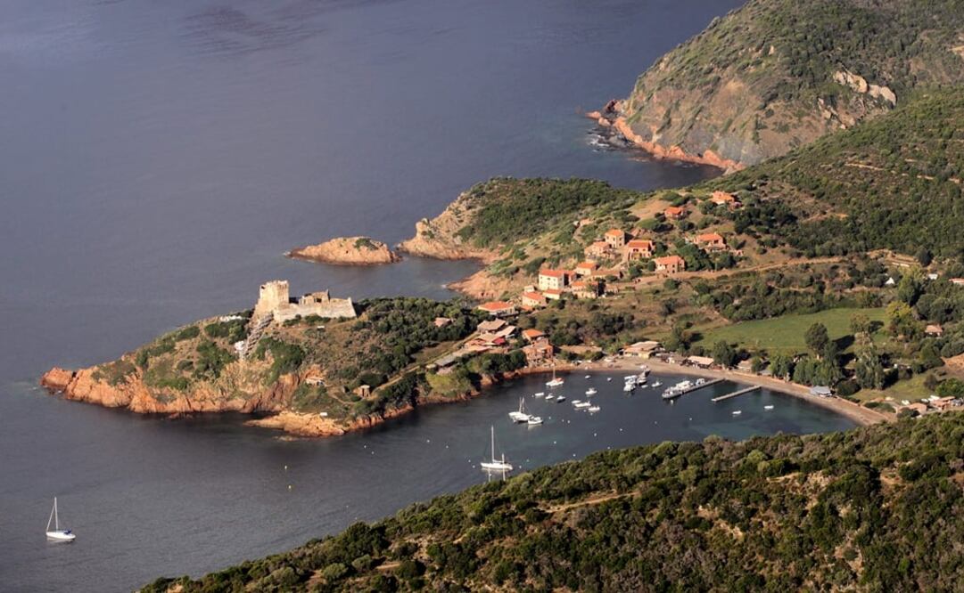 Villa Girolata, en el mediterráneo francés. Foto: Pascal Pochard-Casabianca / AFP, Archivo