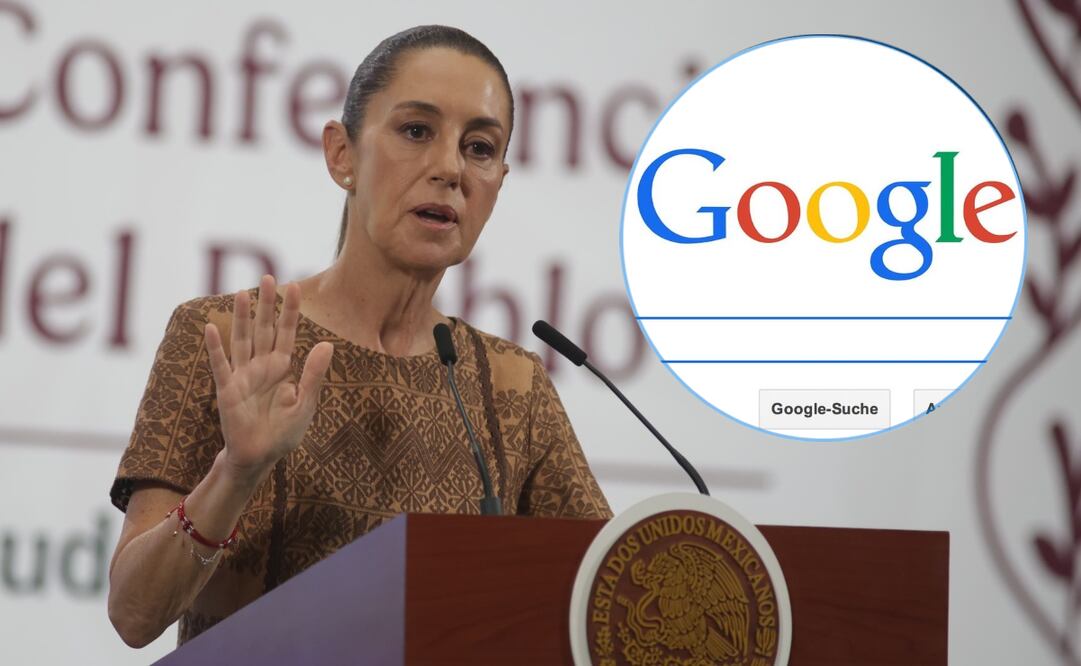 La Presidenta informó este viernes 9 de mayo que se interpuso una demanda a Google por cambiar el nombre del Golfo de México. Foto: Carlos Mejía - EL UNIVERSAL / Pixay