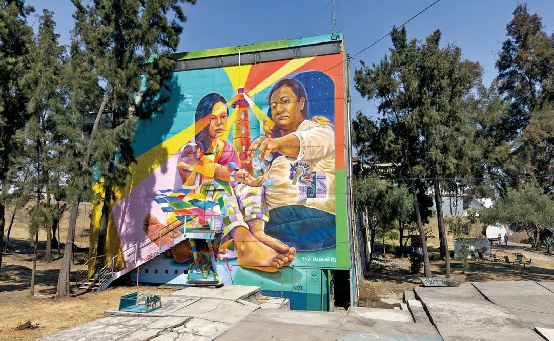 Recorrido por el Faro de Oriente, en la alcaldía Iztapalapa, debido al deterioro de las instalaciones e infraestructura. (11/02/2025) Foto: Hugo Salvador | El Universal