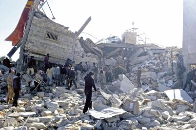 Ataques a hospitales en Siria dejan 50 muertos