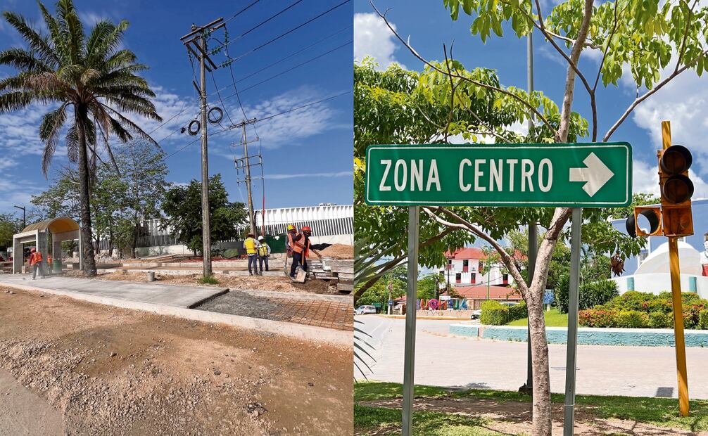 Palenque es una ciudad con carencias en servicios y calles en malas condiciones. Foto: Luma López / EL UNIVERSAL