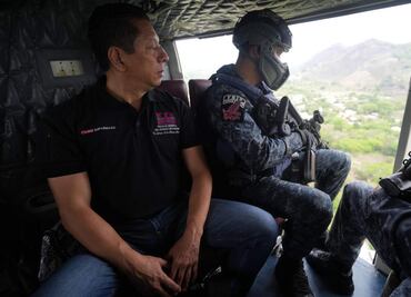 Por tierra y aire, refuerzan búsqueda de homicidas de 5 policías en Frontera Comalapa, Chiapas; participan más de mil elementos
