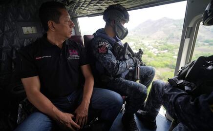 Por tierra y aire, refuerzan búsqueda de homicidas de 5 policías en Frontera Comalapa, Chiapas; participan más de mil elementos