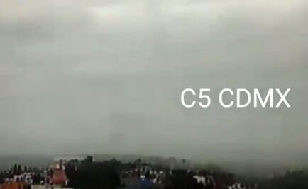 Reportan lluvia fuerte en Cuauhtémoc y ligera en otras 7 alcaldías