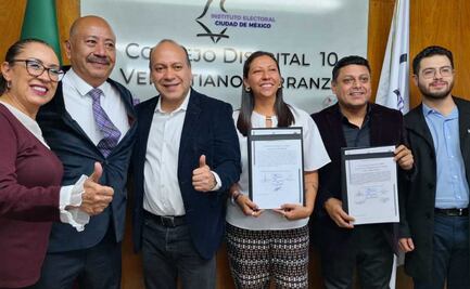 Evelyn Parra recibe constancia como alcaldesa electa de Venustiano Carranza