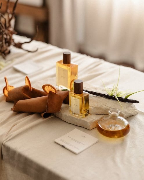 Los perfumes de PIAR son identificados con números e inspirados en un arquetipo. Foto: Cortesía PIAR