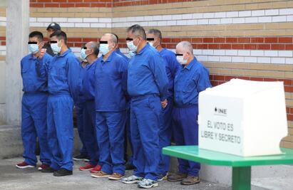Inician votaciones para gubernatura del Edomex con personas privadas de la libertad
