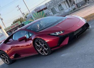 VIDEO: Tunden en redes a diputado de la 4T por conducir Lamborghini en Coahuila; él es Antonio Flores Guerra