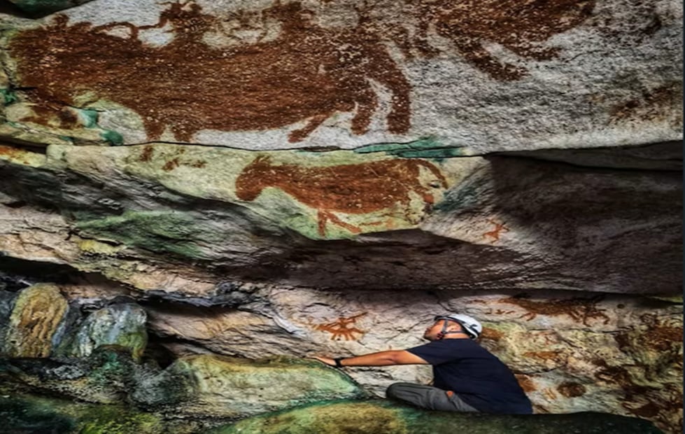 Un grupo de arqueólogos trabaja hace más de 10 años en distintas cuevas de Indonesia. Foto: La Nación /GDA