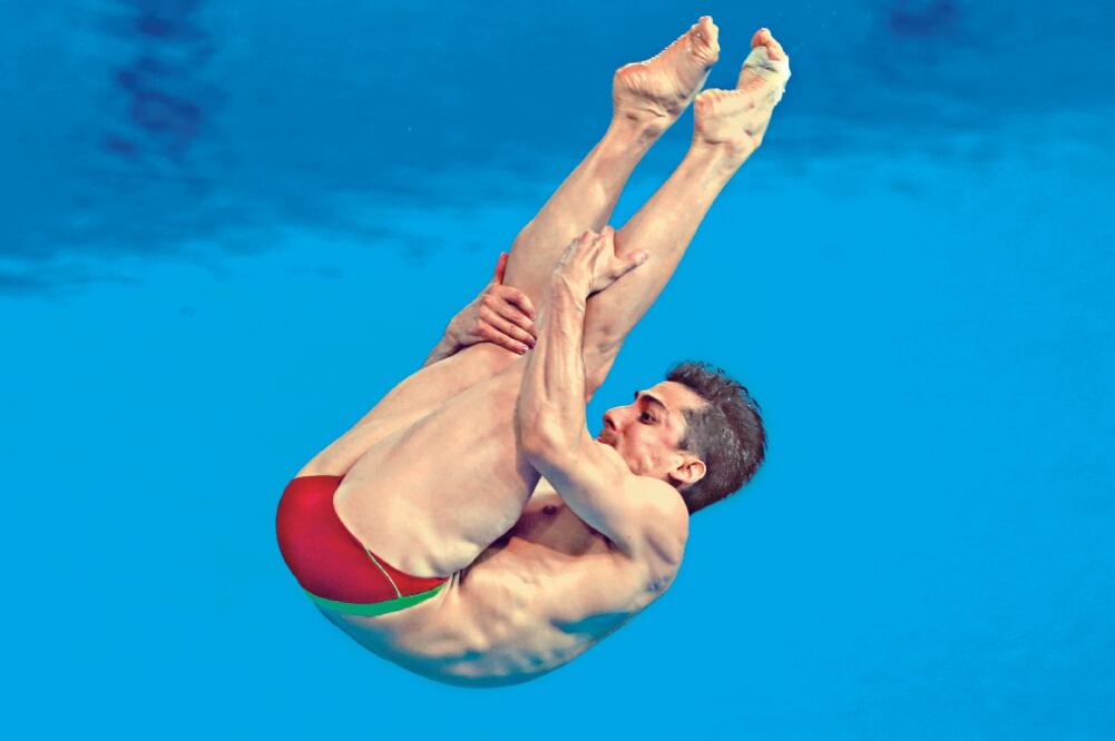 Rommel logró oro y bronce en el trampolín de tres metros en Río (ERNESTO PÉREZ M. IMAGO7)