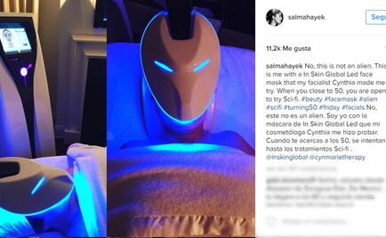 Salma Hayek, ¡¿un alien?!