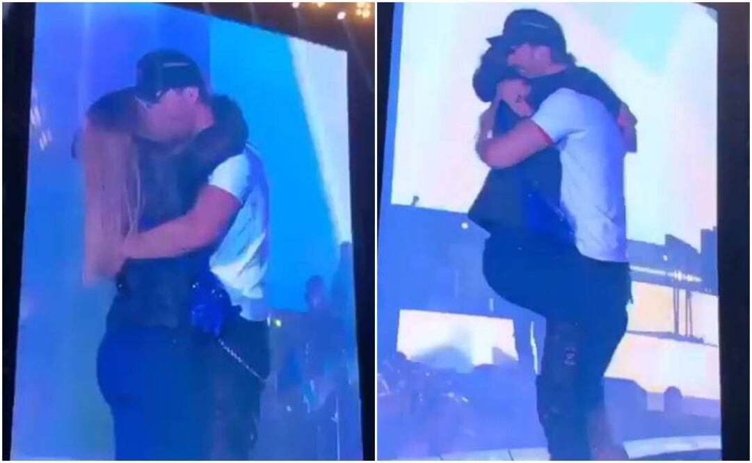 Enrique Iglesias, víctima del amor de sus fans. Foto: Especial