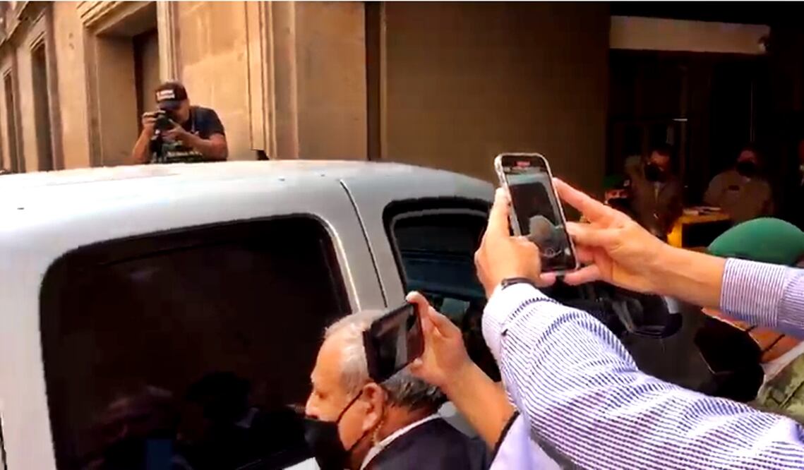 John Kerry, enviado presidencial de Estados Unidos para el Clima, llegó acompañado por su comitiva y empresarios del sector eléctrico. Foto: tomada de video