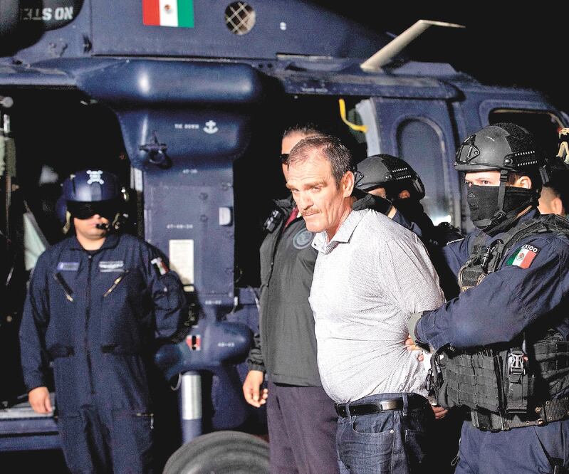 Luego que EU entregó a El Güero Palma en 2016, fue recluido en El Altiplano por narcotráfico. Aun cuando un juez lo exoneró este mes, el gobierno pidió una prórroga para buscar más órdenes de captura. Foto: ARCHIVO EL UNIVERSAL