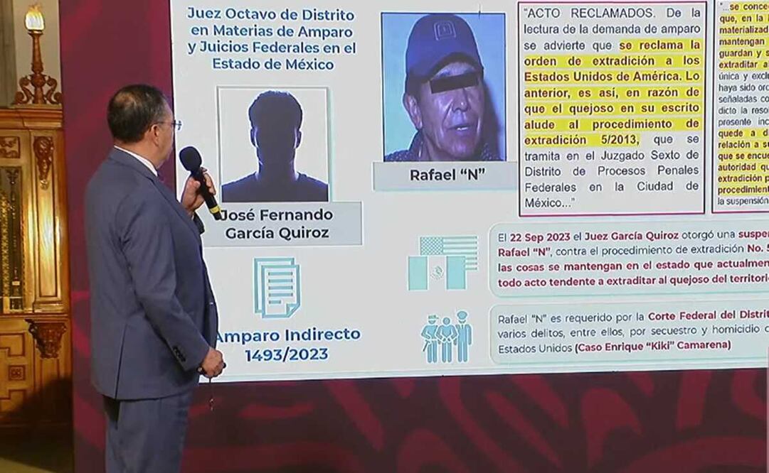 Caro Quintero es requerido por la justicia de Estados Unidos por -entre otros delitos- el secuestro y asesinato del agente de la DEA Enrique Camarena. Foto: captura de pantalla