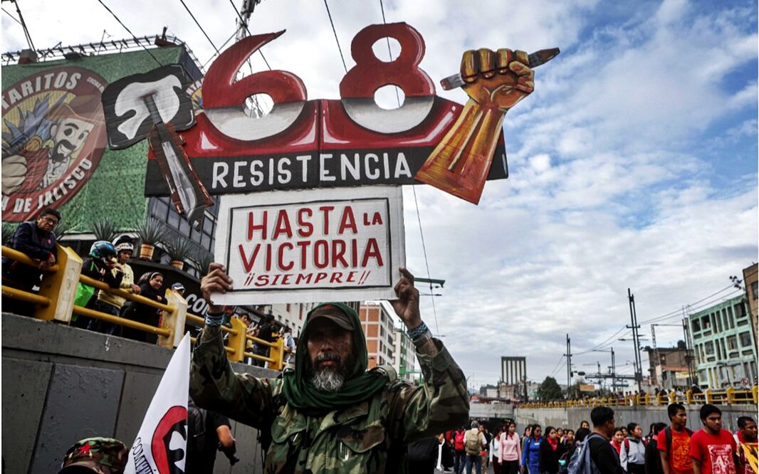 Marcha 2 de octubre. Foto: EL UNIVERSAL