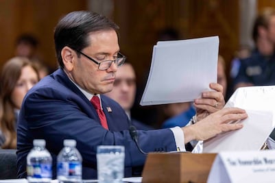 Latinoamérica está "llena" de países aliados de EU: Rubio; afirma que su país combate a los cárteles "con todo su poder militar"