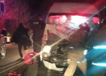 Choque entre taxi colectivo y un caballo deja 7 lesionados en Umán, Yucatán